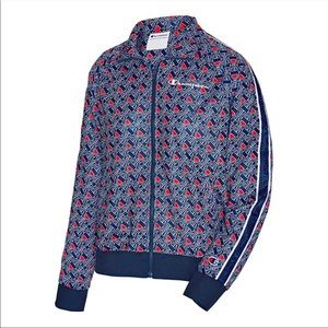 Champion Retro C-Link Logo Printed Track Jacket